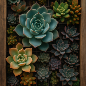 Vertical Succulent Garden