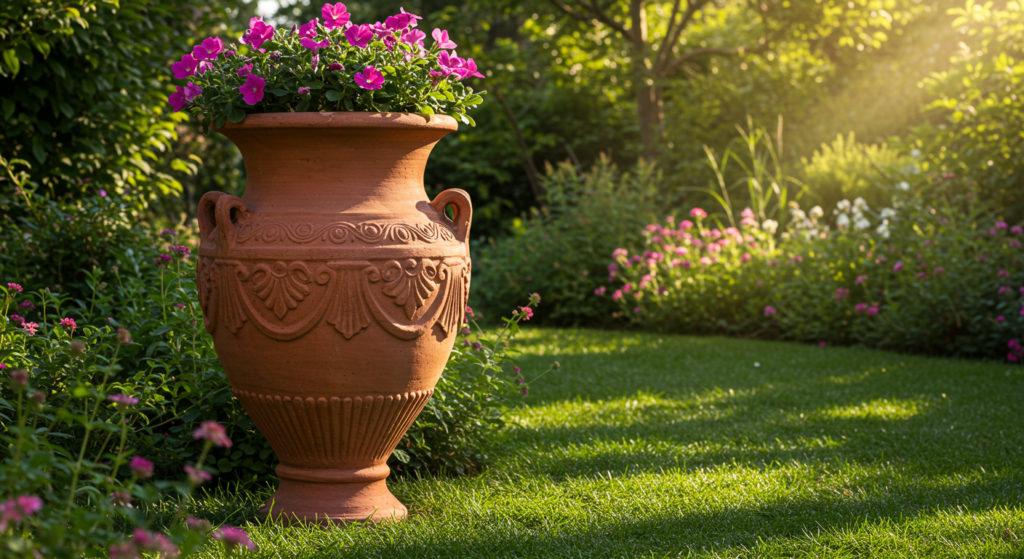 garden vase