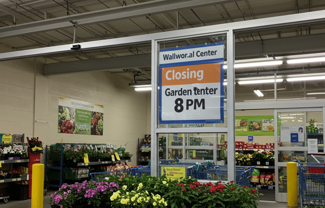 a sign in a store