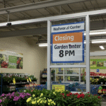 what time does walmart garden center close